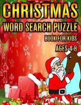 Christmas Word Search Puzzle Book For Kids Ages 4-8
