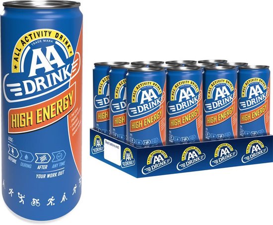 AA Drink High Energy 0,25 L (24 canettes)