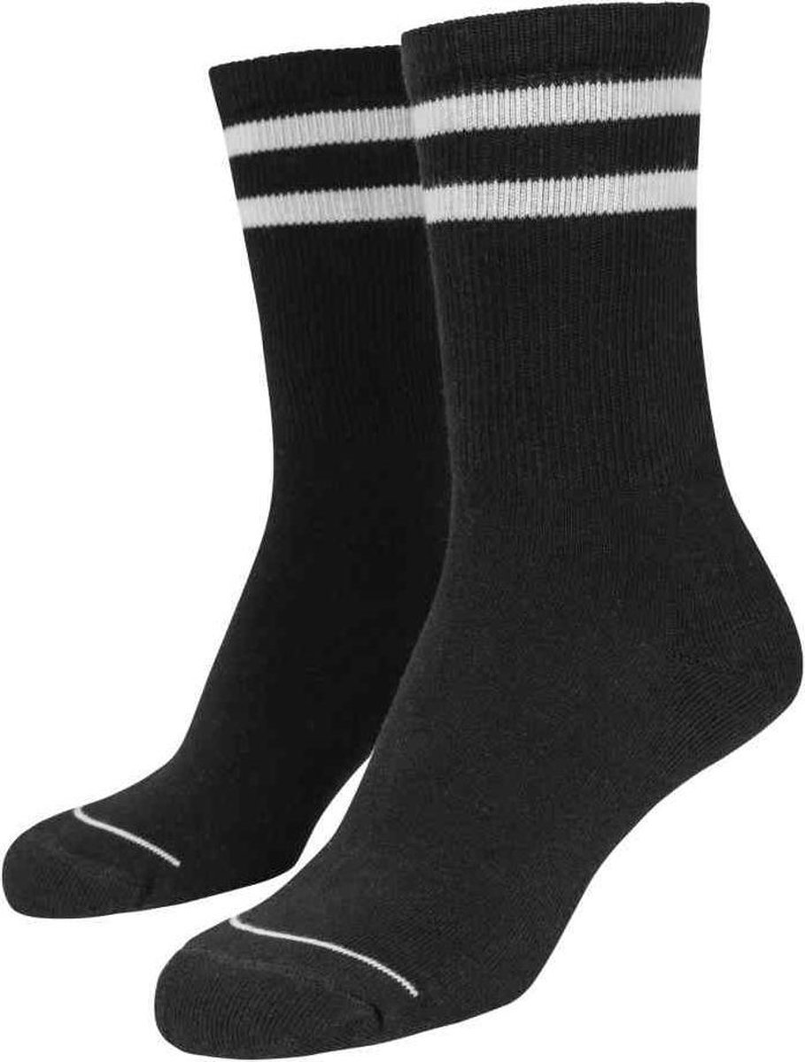 Urban Classics Sokken -35/38- 2-Tone College Zwart