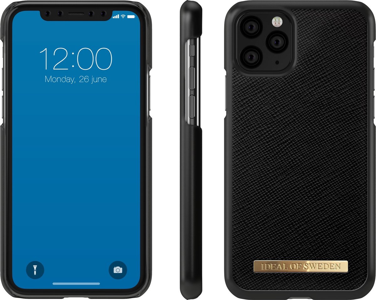iDeal of Sweden Kensington Fashion Case Saffiano Black iPhone 11 Pro