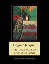 Cognac Jacquet: Vintage Poster Cross Stitch Pattern
