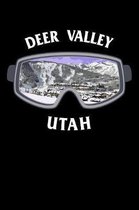 Deer Valley Utah: Winter Season Snowboarding or Skiing Notebook Mountain Journal