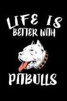 Life Is Better With Pitbulls: Animal Nature Collection