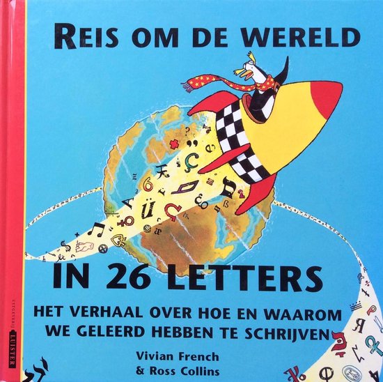 Cover van het boek 'Reis om de wereld in 26 letters'