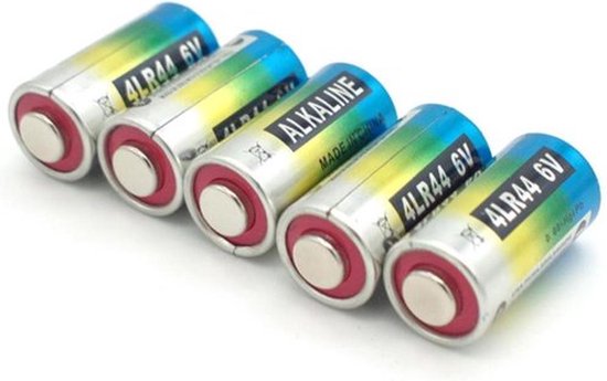 5 stuks 4lr44 Batterijen - 6 Volt - Voordeelpak | bol.com