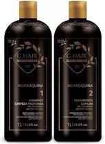Ghair Moroccan G hair Marroquino marokkaanse keratine behandeling 2x1000ml ORIGINAL