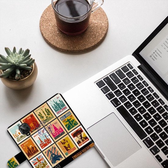 Portefeuille Xiaomi Redmi Note 9 Pro | Note 9S Cuir PU Portefeuille Livre Timbres