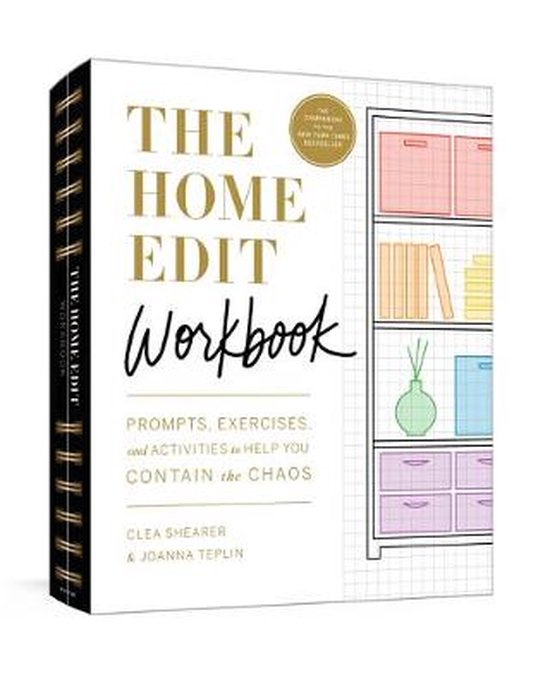 The Home Edit Workbook Prompts, Activities, and Gold Stars t ... - cover