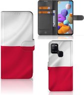 Smartphone Hoesje Geschikt voor Samsung Galaxy A21s Bookcase Polen