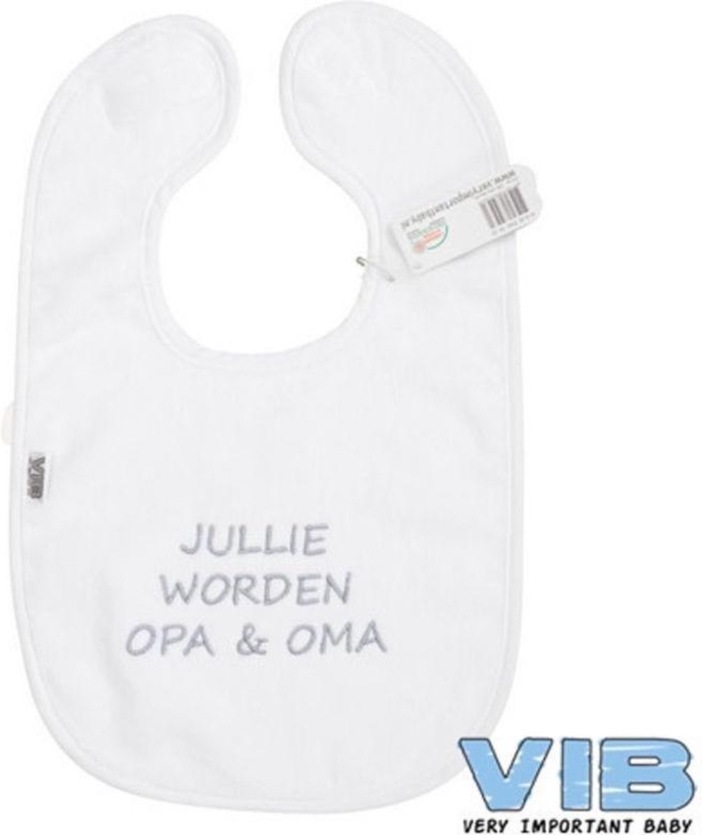 Goedkoopste Slabber Jullie worden opa en oma wit