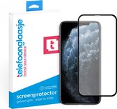 Telefoonglaasje Basic Screenprotectors Geschikt voor iPhone 11 Pro - Volledig Dekkend - Gehard Glas Basic Screenprotector Geschikt voor iPhone 11 Pro - Eenvoudige Beschermglas van rand tot rand