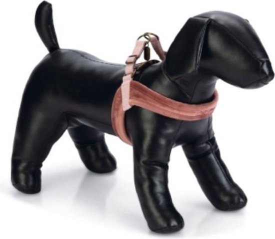 Designed by Lotte Velura - Hondentuig - Roze - XS - 20 mm x 46 cm
