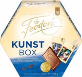 Feodora Kunst BOX - superior melkchocolade minirepen - 225g