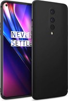 OnePlus 8 Hoesje - Zwart Siliconen Back Cover - Matte Coating - Perfect fit - Epicmobile