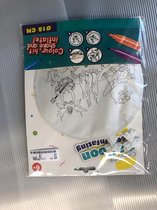 Ballon om zelf te kleuren - papier