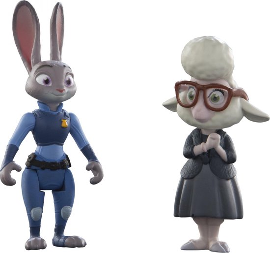 Zootropolis Speelfiguren - Judy Hopps & May Bellwether - Tomy