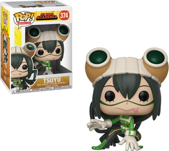 Funko Pop! My Hero Academia Tsuyu - #374 Verzamelfiguur | bol