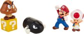 Nintendo - 2.5 - 5 Figure Mario Acorn Plains Diorama Set (64510)