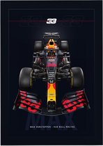 Max Verstappen (Red Bull Racing F1 2020) - Foto op Posterpapier - 42 x 59.4 cm (A2)