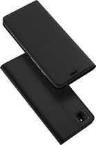 Luxe zwart agenda book case hoesje Huawei Y5p