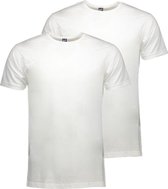 Alan Red T-shirt 6680 Ottowa 2 Pack White Mannen Maat - XL