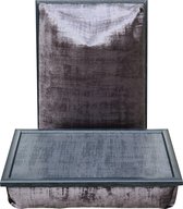 Andrews Laptray, Schoottafel, Schootkussen, Laptoptafel, Dienblad met kussen Grijs