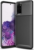 Samsung Galaxy Note 20 Ultra Carbon Hoesje Zwart