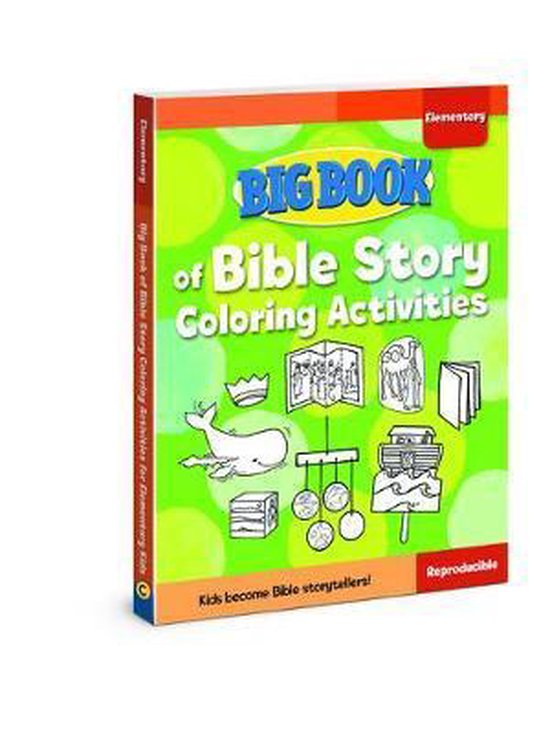 Big Book of Bible Story Coloring Activities for Elementary Kids, David