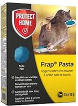 Frap pasta tegen ratten en muizen 15 x 10 gram