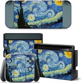 van Gogh| Geschikt voor Nintendo Switch Console | Switch console en controller stickers