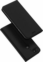 Hoesje geschikt voor Motorola Moto E6 Play - Dux Ducis Skin Pro Book Case - Zwart