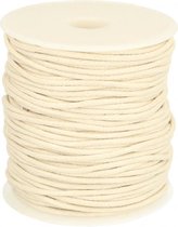 CORDON DE CIRE 2.00 MM - 50M - 089 blanc