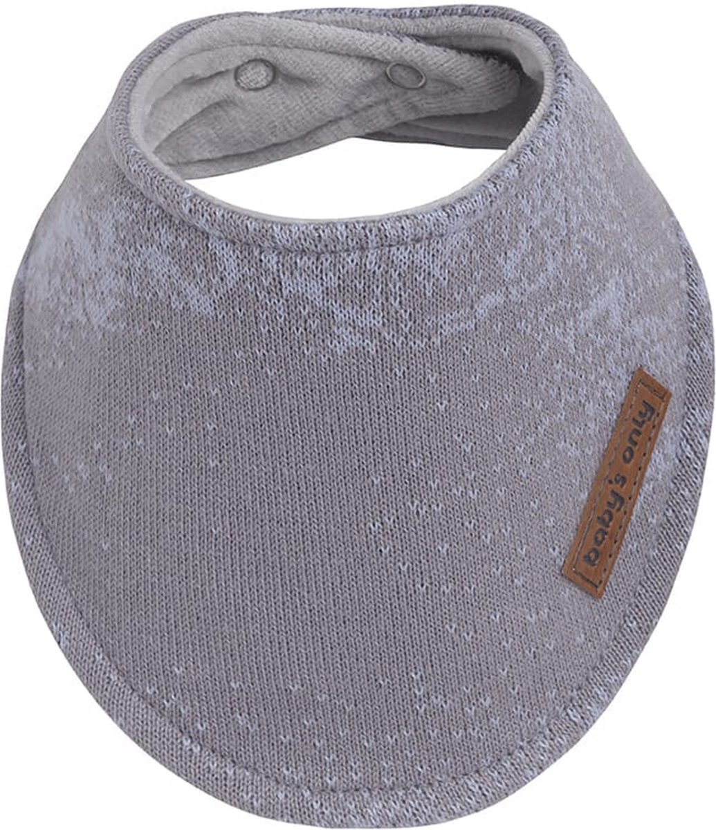 Goedkoopste Baby's Only Bandana slab - Slabber Marble - Cool Grey/Lila - 0-8 maanden - Verstelbaar in twee maten