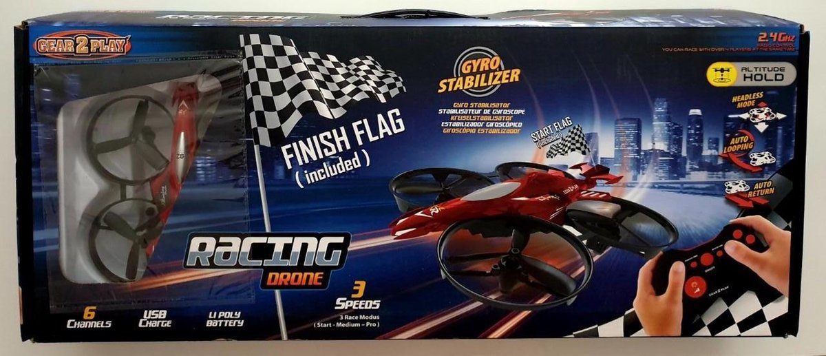 gear 2 play racing drone