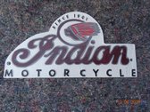 Indian Motorcycles muurbord koepelvormig gietijzer