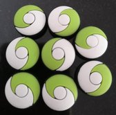 2x Thumb grips - P- Ball Groen - Nintendo Switch en Ninetendo Switch OLed