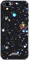 iPhone SE (2016) Hoesje Transparant TPU Case - Galactic Bokeh #ffffff