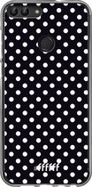 Huawei P Smart (2018) Hoesje Transparant TPU Case - Onyx Dots #ffffff