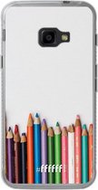 Samsung Galaxy Xcover 4 Hoesje Transparant TPU Case - Pencils #ffffff