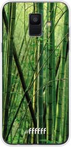 Samsung Galaxy A6 (2018) Hoesje Transparant TPU Case - Bamboo #ffffff