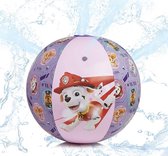 PAW Patrol - Water Fun - Standbal Sprinkler - 60Ø - Beach Ball Sprinkler - Roze en Lila - Waterfontein
