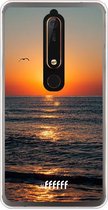Nokia 6 (2018) Hoesje Transparant TPU Case - Eventide #ffffff