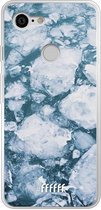 Google Pixel 3 Hoesje Transparant TPU Case - Arctic #ffffff