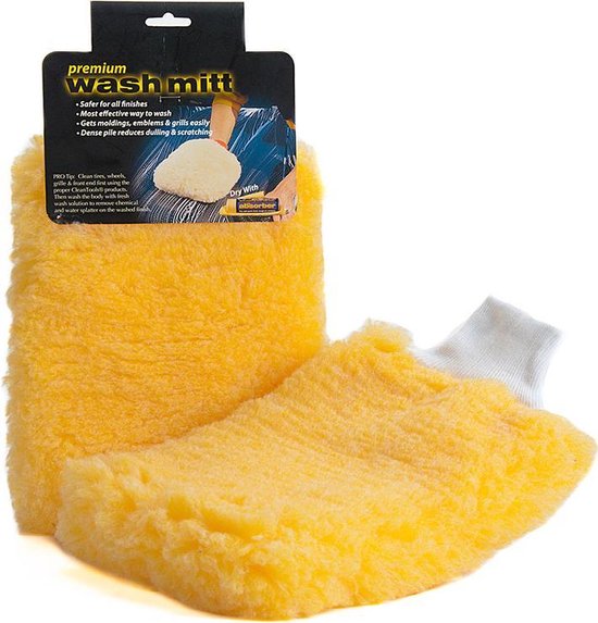 Premium Wool Wash Mitt Auto washandschoen CleanTools