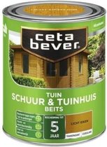 CetaBever Tuin - Schuur en Tuinhuis - Beits - Licht Eiken - 750ml