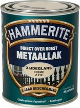 Hammerite Metaallak - Zijdeglans - Creme - 750 ml
