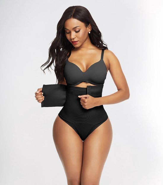 Bella Fit™ Jamila - shapewear corrigerend ondergoed XS-S / Zwart