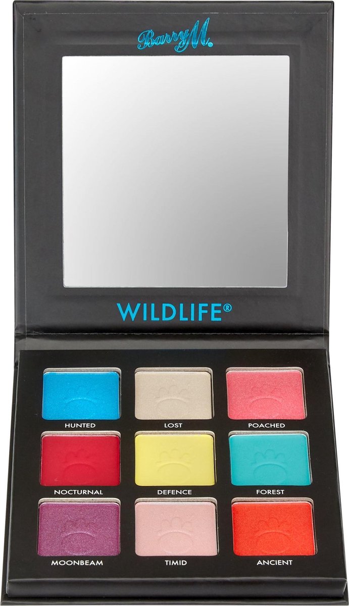 Barry M Oogschaduw Palette - Wildlife