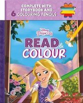 Disney Princess Rapunzel: Read & Colour