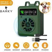 Barky® Anti Blaf Apparaat Honden Ultrasoon Oplaadbaar Hondentrainer - Anti Blafband Alternatief Veilig & Diervriendelijk - Dog Anti Bark Control
